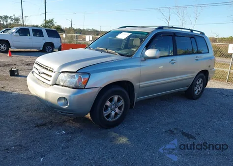 2006 Toyota Highlander V6 from USA, damaged, VIN JTEDP21A560114841